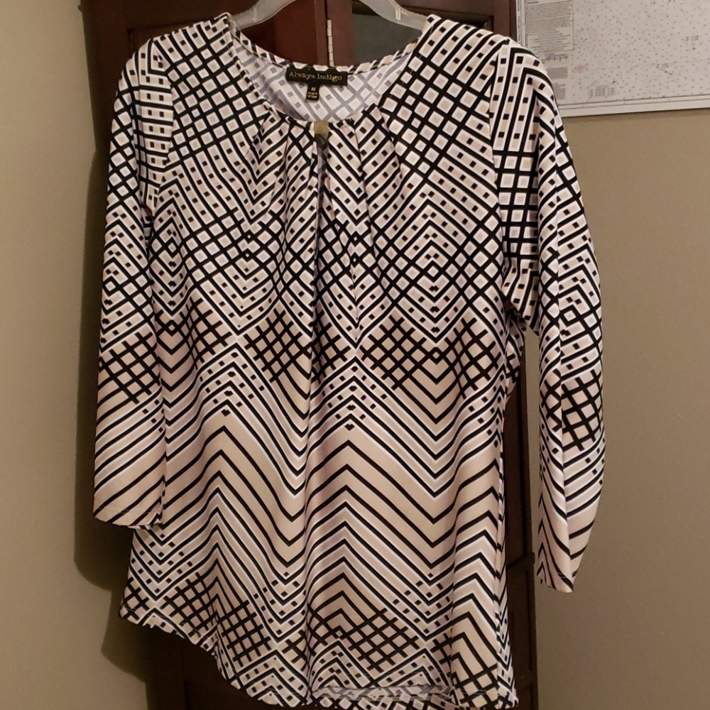 Always Indigo Blouse